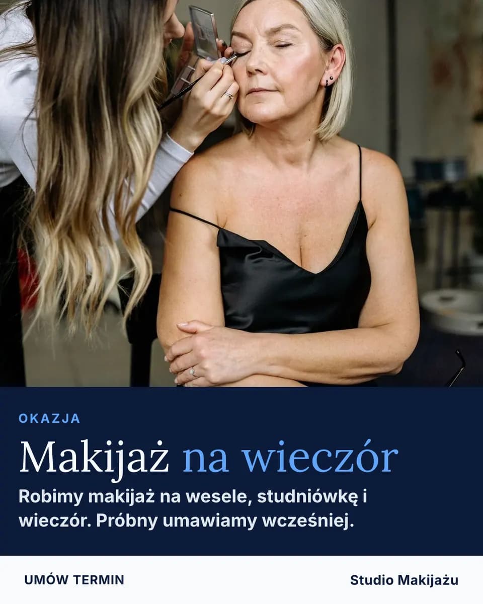 Makijaż na wieczór, Studio Makijażu
