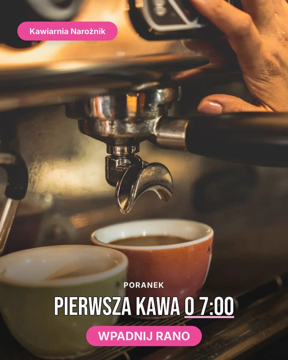 Pierwsza kawa o 7:00, Kawiarnia Narożnik