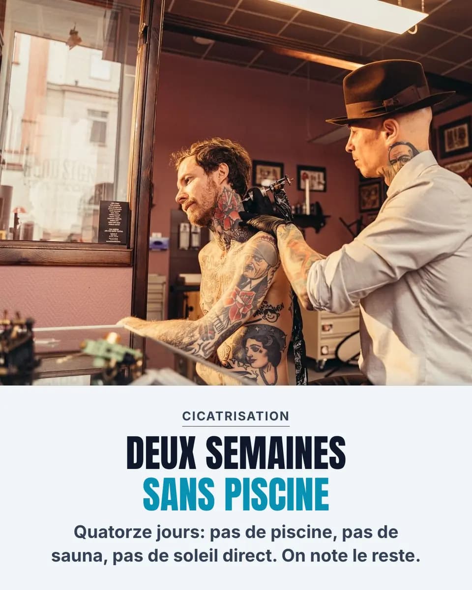 DEUX SEMAINES SANS PISCINE, Atelier Tatouage