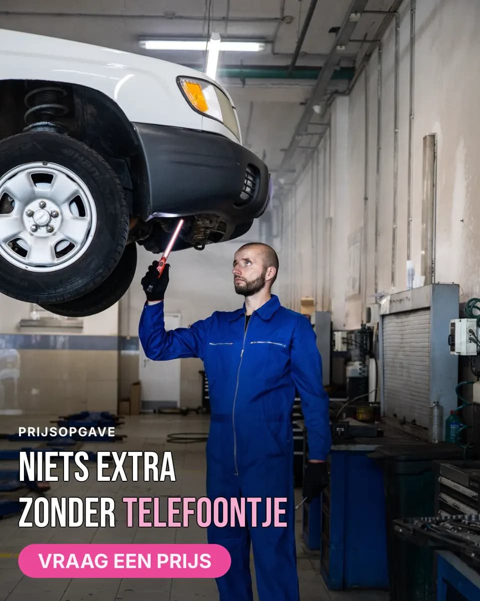 Niets extra zonder telefoontje, Mechanische Werkplaats