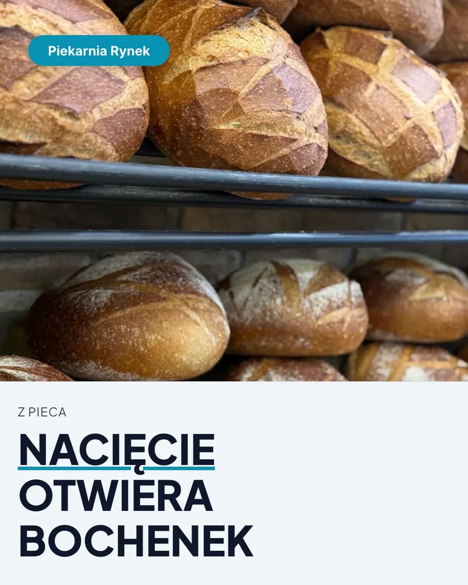 NACIĘCIE OTWIERA BOCHENEK — Piekarnia Rynek