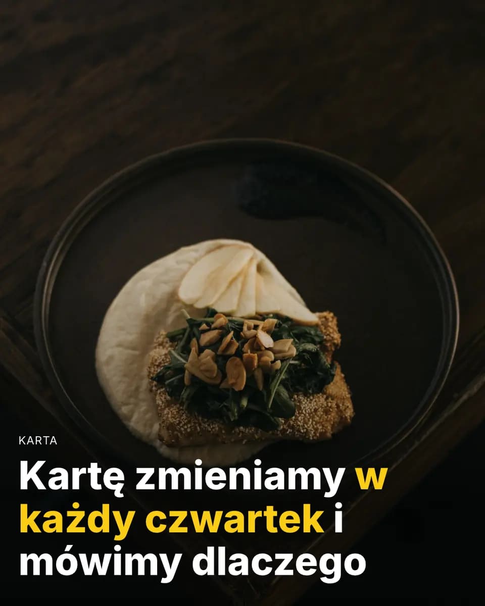 Kartę zmieniamy w każdy czwartek i mówimy dlaczego — Bistro Kuchnia