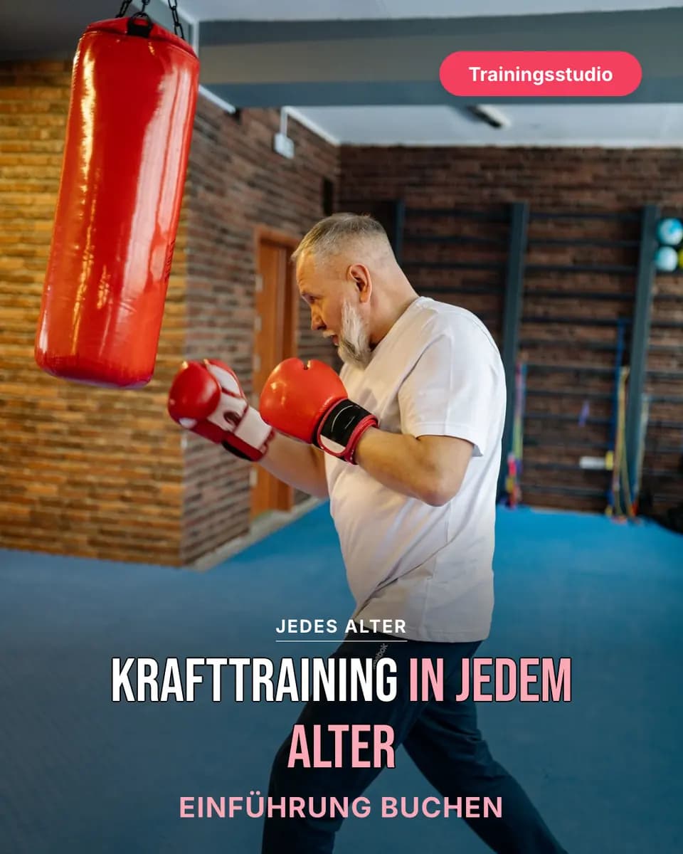 Krafttraining in jedem Alter, Trainingsstudio