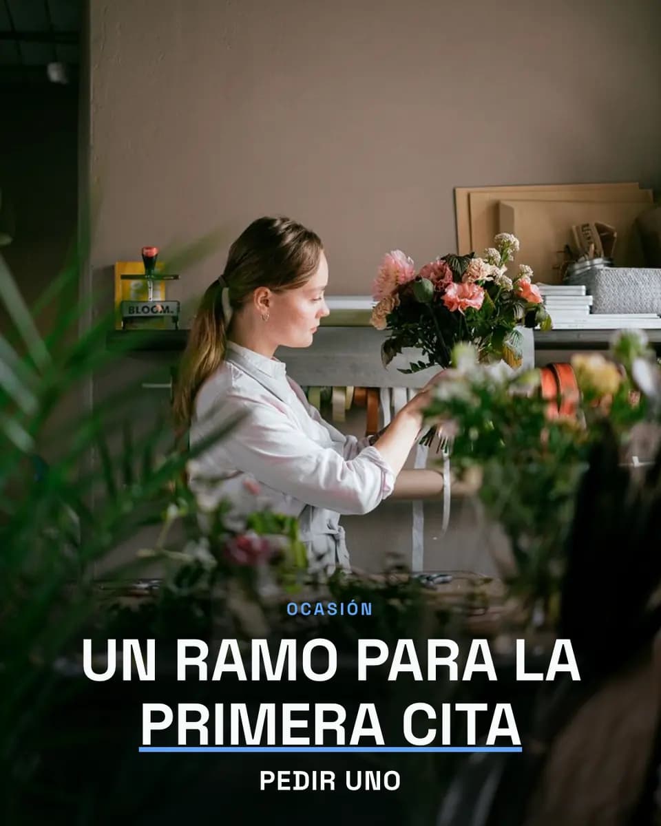 UN RAMO PARA LA PRIMERA CITA, Taller Floral