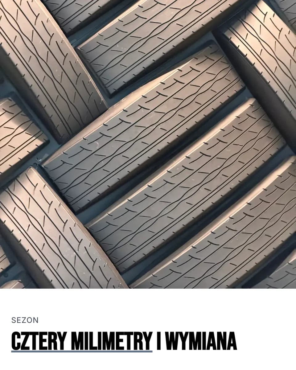 Cztery milimetry i wymiana — Serwis Opon